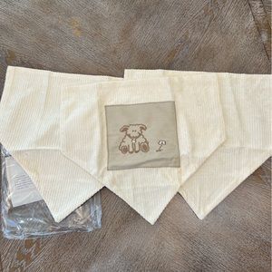 Bebestar Sleepy Time Lamb Nursery Window Valance 2pkg 3 pcs in bag 14”x48”.